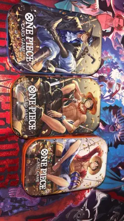 One Piece Mini-Tin Vol 2 Pack Set of 3 | TS-02 OP-13 | BRAND NEW SEALED - Image 1