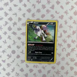 Pokemon TCG Absol Holo Rare Card 40/108 Roaring Skies 2015 - Image 1