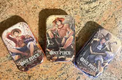 Bandai Namco One Piece Card Game - Tin Pack Set Vol.2 (TS-02, OP-13) Lot Of 3 - Image 1
