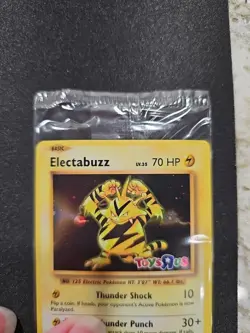 Electabuzz - (Toys R Us Promo) 041/108 Miscellaneous Cards &Products Holo Sealed - Image 2