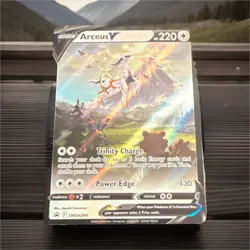 Pokemon Arceus V Holo Promo SWSH204 SWSH: Sword & Shield 220 HP TCG Card - Image 1