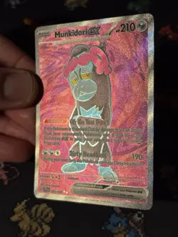 Pokemon Cards Munkidori ex 083/064 Full Art Secret Rare Shrouded Fable - (NM) - Image 3