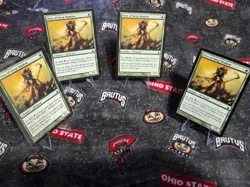 Playset x4 Elves of Deep Shadow Ravnica: City of Guilds Regular MTG - Image 1