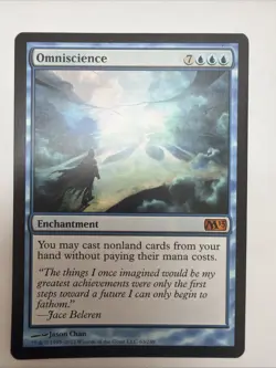 Omniscience - MTG Core Set 2013 - NM - Image 1