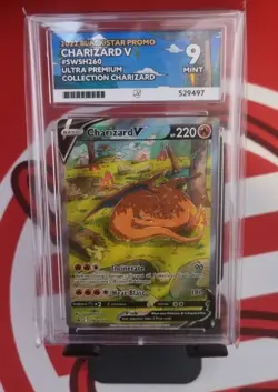 Charizard UPC Promo SWSH260 And SWSH262 Bundle. Ace 9, Very Close 10. Pokemon - Image 3