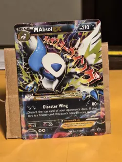 Absol EX - XY62 - Ultra Rare Promo NM/LP Promo Pokemon card Has white - Image 1