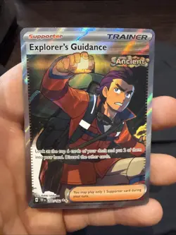 Explorer's Guidance 200/162 Sv05: Temporal Forces Holo M/NM Pokemon TCG - Image 1