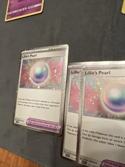 Pokemon TCG Lillie's Pearl 151/159 Cosmo Holo (Swirl) - NM - Image 3