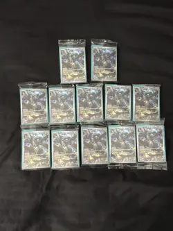 Pokemon Ascended Heros N’s Zekrom Lot of 12 SEALED BLACK STAR PROMOS - Image 1