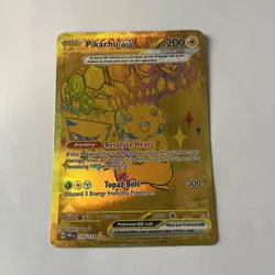 Pikachu ex 179/131 Hyper Rare Prismatic Evolutions Pokemon NM - Image 1