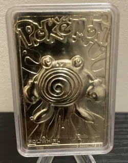 1999 Burger King Gold-Plated Pokemon Mewtwo, Poliwhirl and Charizard - Image 3
