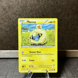 Pokemon TCG Mareep Steam Siege 38/114 Regular Common - Image 1