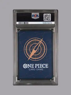 2025 ONE PIECE OP11-A FIST OF DIVINE SPEED 080 GEAR TWO ALTERNATE ART ENG PSA 10 - Image 2