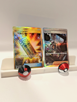 Giacomo SIR + Electrocharger Gold Secret Rare Pokemon Card Lot NM/M - Image 1