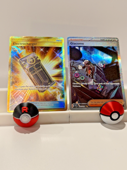 Giacomo SIR + Electrocharger Gold Secret Rare Pokemon Card Lot NM/M - Image 3