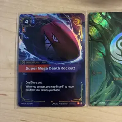 Super Mega Death Rocket! (Foil) - Riftbound Origins NM-Calm Rune Included MINT - Image 2