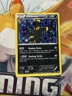 Pokemon TCG Umbreon Black White Holo Card BW93 Black Star Promo - Image 1