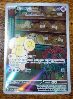 Fidough 213/198 Illustration Rare Scarlet & Violet Pokemon Card NM - Image 1