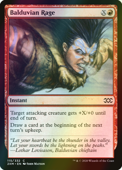 MTG Balduvian Rage Foil ** Double Masters ** English (NM) - Image 1