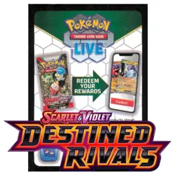 10 x Unused codes online booster pack Destined Rivals Pokemon sent e-mail - Image 1