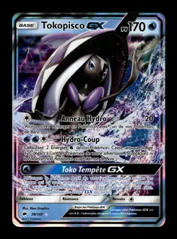 Carte Pokemon Tokopisco GX 39/147 Ombres Ardentes FR - Image 1