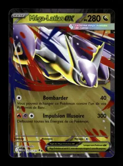 Carte Pokemon Mega-Latias EX 100/132 Mega-Evolution FR - Image 1