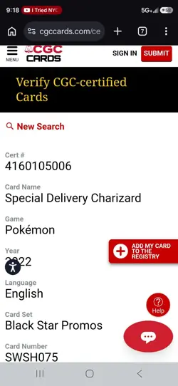 Pokemon TCG Special Delivery Charizard - Image 3