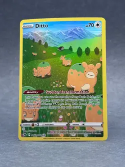 Pokemon - GG22/GG70 Ditto SWSH Crown Zenith Galarian Gallery Holo Ultra Rare - Image 1