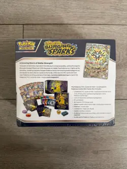 Pokemon Center TCG: Surging Sparks Elite Trainer Box (ETB) - (Slightly Damaged) - Image 3