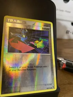 Switch 128/132 Mp Reverse Holo PRINT LINE ERROR Pokemon. - Image 2