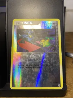 Switch 128/132 Mp Reverse Holo PRINT LINE ERROR Pokemon. - Image 4