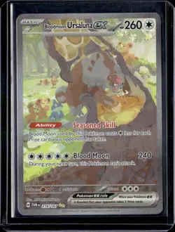 Pokemon SV06: Twilight Masquerade Bloodmoon Ursaluna ex 216/167 - Image 1