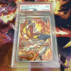 Pokemon Infernape 173/167 Illustration Rare PSA 9 Twilight Masquerade - Image 1