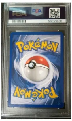 2000 Pokemon 1st Edition Rocket Dark Wheezing Holo PSA 9 Mint - Image 2