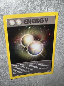 Miracle Energy 16/105 Holo Pokemon TCG Card - Image 1