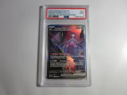 PSA 9 Rocket's Mewtwo EX Special Illustration Rare Destined Rivals Pokemon Card - Image 1