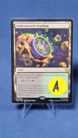 Undergrowth Stadium Commander TMNT TMC 0080 R Rare Regular NM MTG Magic A - Image 3