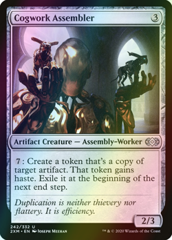 MTG Cogwork Assembler Foil ** Double Masters ** English (NM) - Image 1