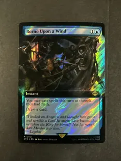 Borne Upon a Wind (Extended Art) (Surge Foil) Universes Beyond: the Lord of the - Image 1