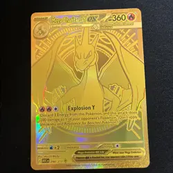 Mega Charizard Y ex 294/217 GOLD Hyper Rare Pokemon Ascended Heroes - Image 1