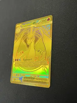 Mega Charizard Y ex 294/217 GOLD Hyper Rare Pokemon Ascended Heroes - Image 4