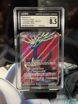 Pokemon CGC 8.5 Xerneas GX 126/131 Full Art - Forbidden Light NM/Mint+ *POP 12* - Image 1