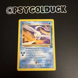 Articuno WOTC Black Star Promo 22 Pokemon A36 - Image 1