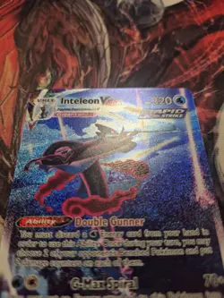 Inteleon VMAX 266/264 SWSH Fusion Strike Full Alternate Art Holo Pokemon 2021 NM - Image 2
