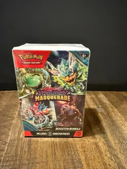 Pokemon TCG Scarlet & Violet Twilight Masquerade Sealed Booster Bundle 6 Pack - Image 1