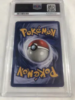 1999 POKEMON #54 METAPOD BASE SET UNLIMITED NM-MT PSA 8 - Image 2