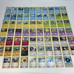 Pokemon XY BreakPoint Joblot Bundle ×68 Set 2016 No Duplicates Rare Uncommon Com - Image 1