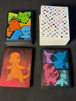 238 Pokemon ETB Sleeves (151, Evolving Skies, Obsidian Flames, Paldea Evolved) - Image 1