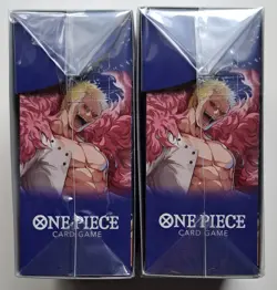 Lot 2 One Piece TCG OP14 The Azure Sea's Seven Double Pack Set 9 Factory Sealed - Image 4