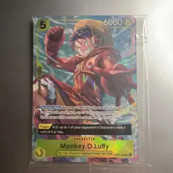Monkey.D.Luffy (Illustration Box Vol.3) SR Sealed One Piece Promo OP07-109 NM - Image 2